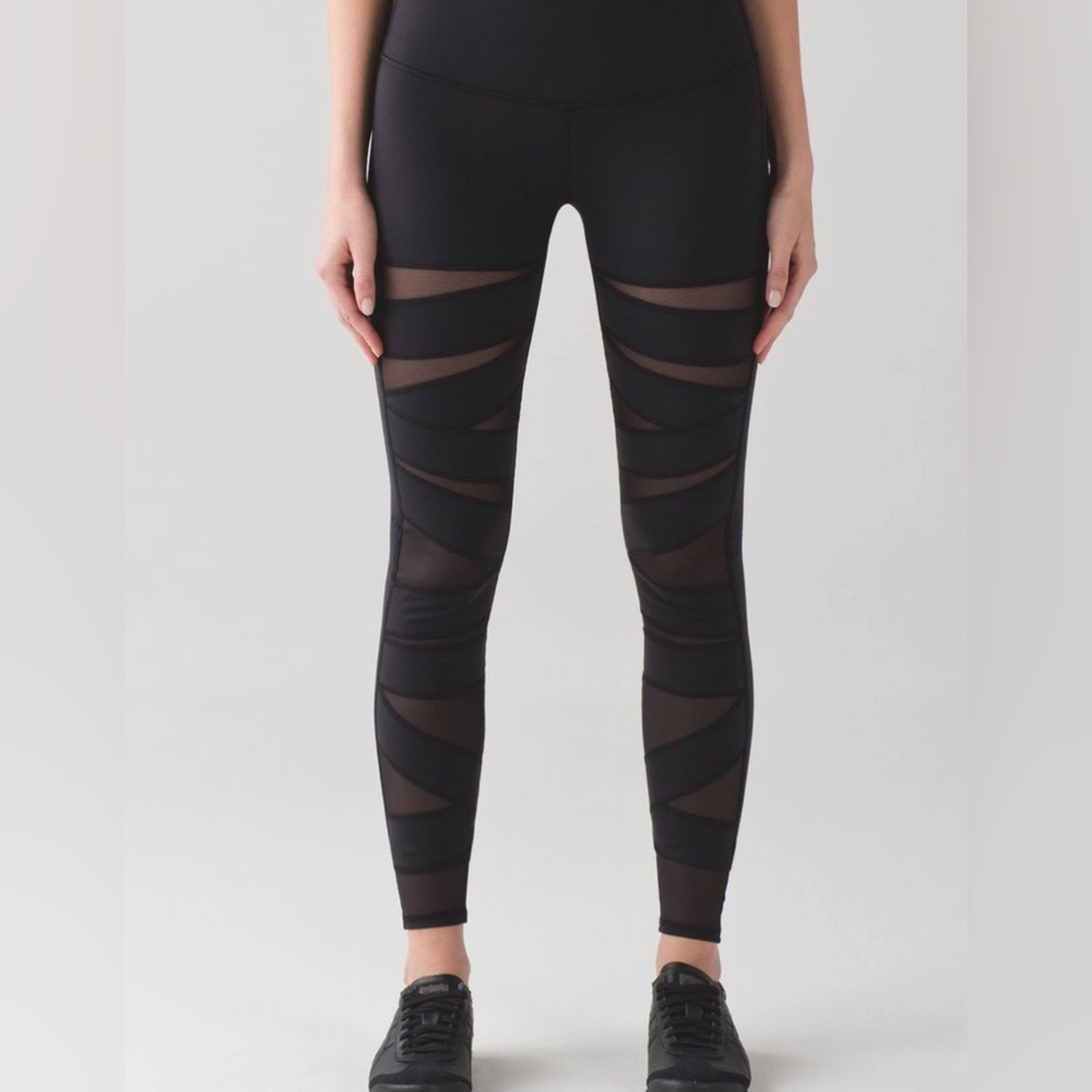 Lululemon Wunder Under Pant (Hi-Rise) (Tech Mesh)